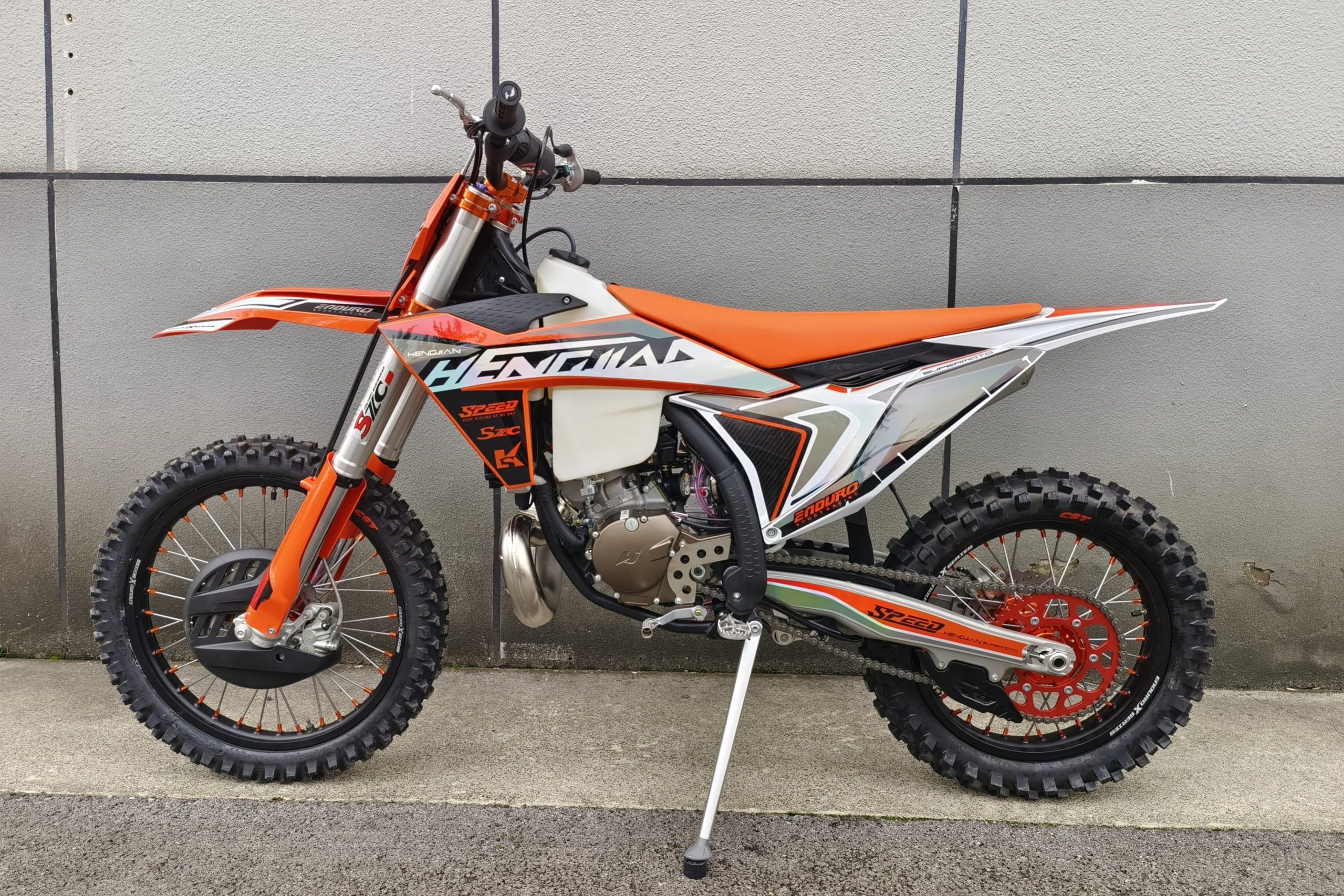 HJ250 MT250 2冲-03(高配化油器版-带前大灯尾灯)